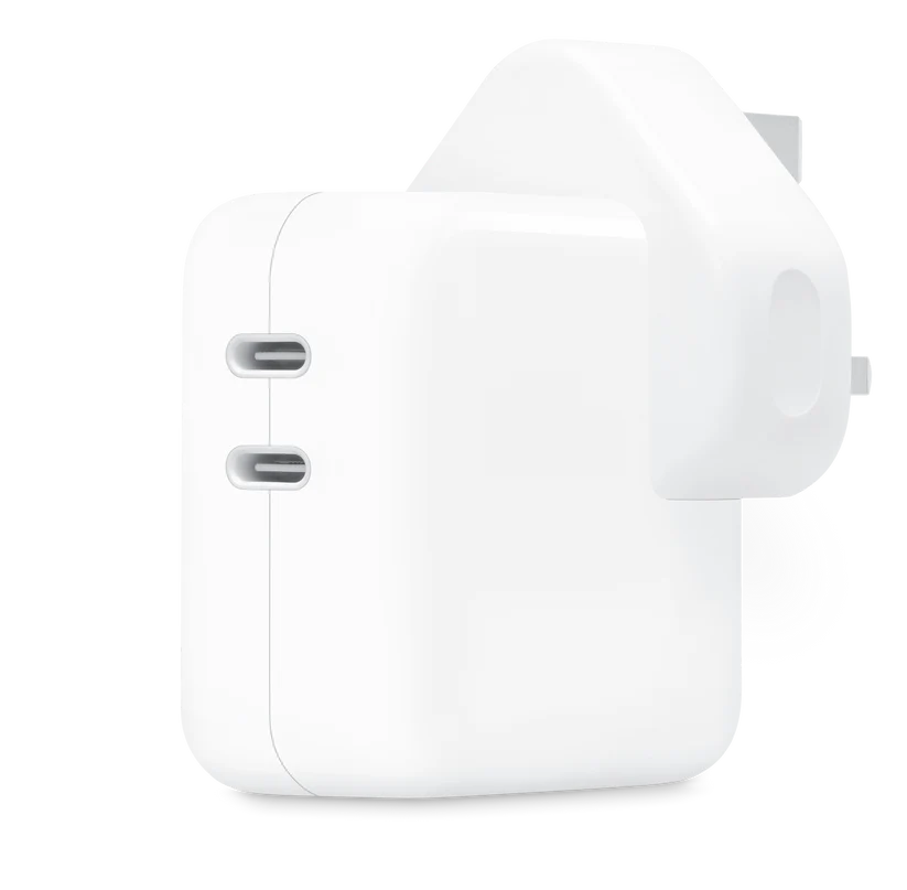 Apple 35W Dual USB-C Power Adapter - White